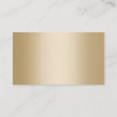 Gold Pineapple Wedding Details Website Informatiekaartje (Achterkant)