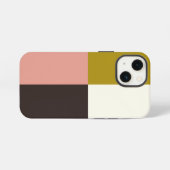 Gold Pink Chocolade Ivory iPhone Hoesje (Achterkant horizontaal)