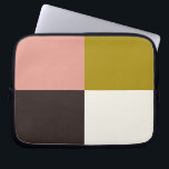 Gold Pink Chocolade Ivory Laptop Sleeve<br><div class="desc">2023</div>