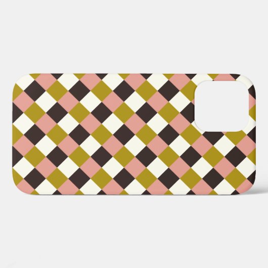 Gold Pink Chocolade Ivory Pset Case-Mate iPhone Case (Achterkant (horizontaal))