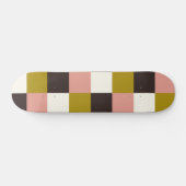 Gold Pink Chocolade Ivory Pset Persoonlijk Skateboard (Horizontaal)