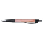 Gold Pink Floral Waterverf Naam Pen (Bodem)