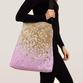Gold Pink Glitter #1 Crossbody Tas
