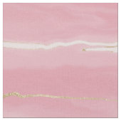 Gold Pink Marble Abstract Painting Stof (Close Up)