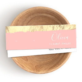 Gold Pink Stud Verdien Kaart voor beeldscherm