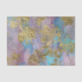 Gold-, Pinks- en Blues Fine-witpapier Tissuepapier (Voorkant)