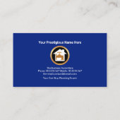 Gold Pipes Creative Plumber Signage Visitekaartje (Achterkant)