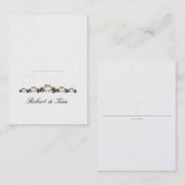 Gold Place-kaart Plaatskaartje (Voorkant / Achterkant)