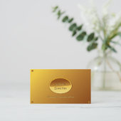 Gold Plated Attorney/Lawyer visitekaartje (Staand voorkant)