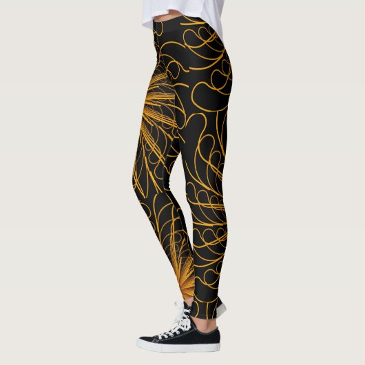 Gold Platnum-Leggings Leggings (Links)