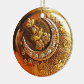 Gold Pocket Watch Ornament (Links)