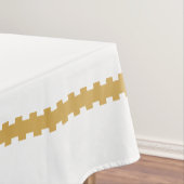 Gold Poinsettia Dit is de Seizoenfeesttablet Tafelkleed (Voorbeeld)