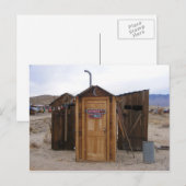 Gold Point Outhouse Briefkaart (Voorkant / Achterkant)