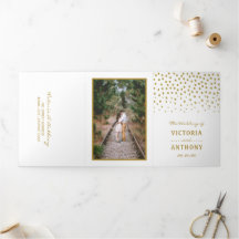 Gold Polka Dot Wedding Suite