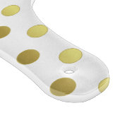 Gold Polka Dots Glass Cutting Board Snijplank (Hoek)