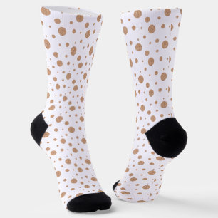 Gold polka dots servetten sokken