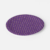 Gold Polka-punten op aangepast Bord voor kleurenpa (Gekanteld)