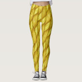 Gold Popular Leggings (Voorkant)