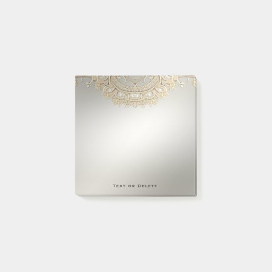 Gold  Post merkt op Post-it® Notes (Voorkant)