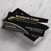 Gold Power Washer Pressure Washuis reinigen Visitekaartje