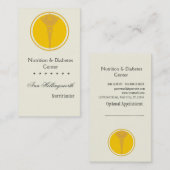 Gold Premade Logo Afspraak Medisch Cool Doctor Afsprakenkaartje (Voorkant / Achterkant)