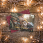Gold prettige feestdagen sterren feestdagenkaart<br><div class="desc">Gold prettige feestdagen sterren fotovakantiekaart. Met een manuscripttekst en goudeffect ontwerp,  kan de achtergrondkleur veranderen om uw stijl aan te passen.</div>