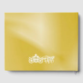 Gold Princess Coach & Paarden Sweet 16 Gastenboek (Achterkant)