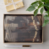 Gold Princess Steampunk Victoriaans decoupage Tissuepapier (Geschenk)