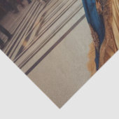 Gold Princess Steampunk Victoriaans decoupage Tissuepapier (Detail)