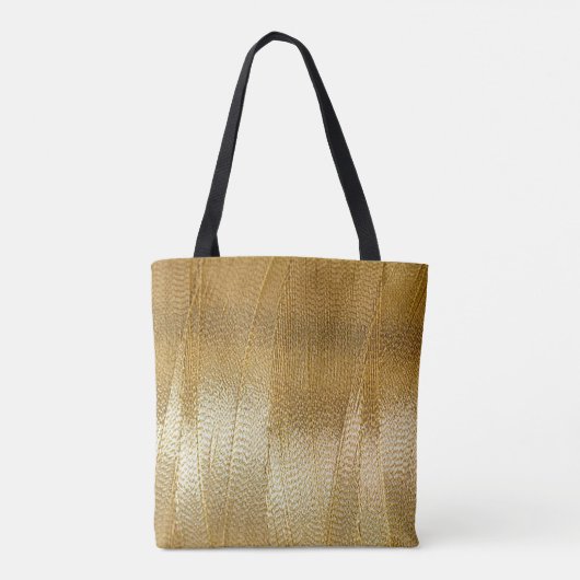 Gold Print Canvas tas (Achterkant)