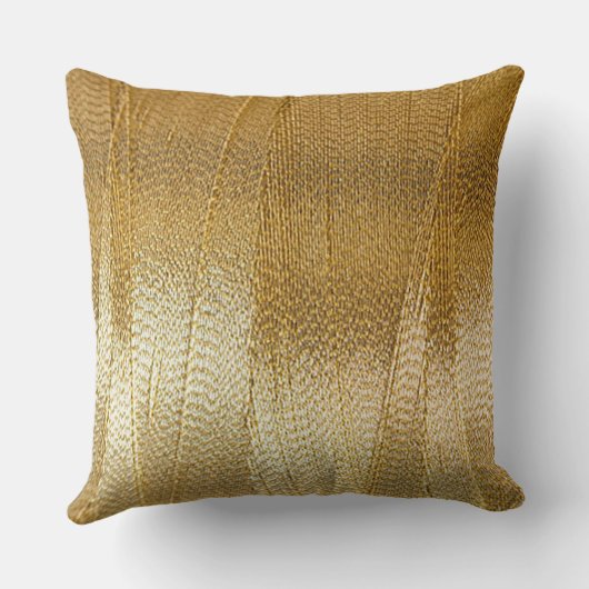 Gold Print Sierkussen (Achterkant)