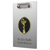 Gold Professional Hygieia Bowl Medical Klembord (Links)