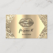 Gold Professional Permanent Makeup Artist VIP Visitekaartje (Voorkant)