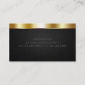 Gold Professional Visitekaartje (Achterkant)