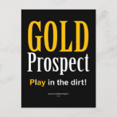 Gold Prospect Briefkaart (Voorkant)