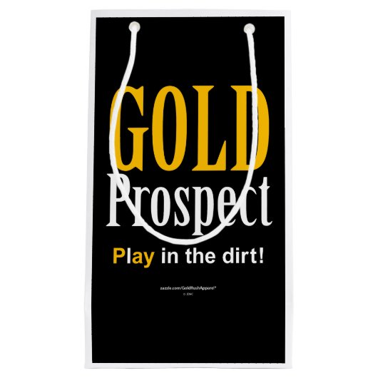 Gold Prospect Klein Cadeauzakje (Voorkant)