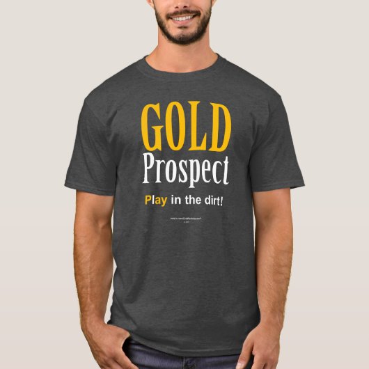 Gold Prospect T-shirt (Voorkant)