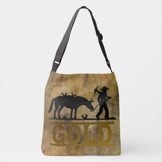 Gold Prospecting Crossbody Tas (Achterkant)