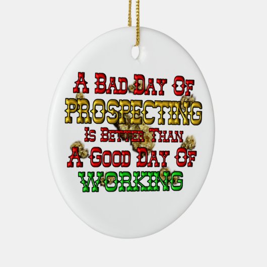 Gold Prospecting Keramisch Ornament (Rechts)