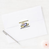 Gold Prospecting Ronde Sticker (Envelop)