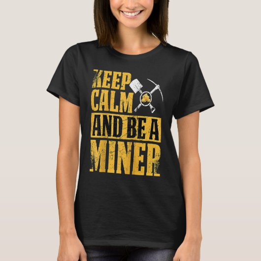 Gold Prospector  Gold Miner Digger Treasure Huntin T-shirt (Voorkant)