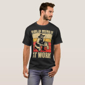 Gold Prospector Gold Miner Digger Treasure Huntin T-shirt (Voorkant volledig)