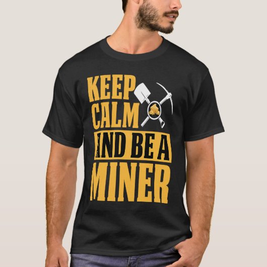 Gold Prospector  Gold Miner Digger Treasure Huntin T-shirt (Voorkant)