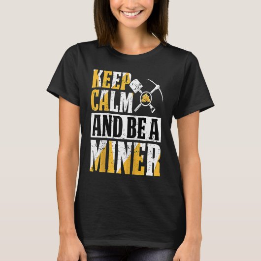 Gold Prospector Gold Miner Digger Treasure Huntin T-shirt (Voorkant)