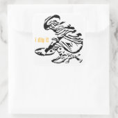 Gold Prospector Vierkante Sticker (Tas)