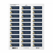 Gold Pumpkin Herfst Harvest Fairytale Cinderella L Etiket (Full Sheet)