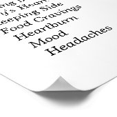 Gold Pumpkin Old Wives Tales Geslacht Board Poster (Hoek)