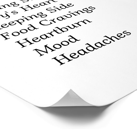 Gold Pumpkin Old Wives Tales Geslacht Board Poster (Hoek)