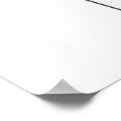 Gold Pumpkin-stemkaart Poster (Hoek)