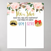 Gold Pumpkin-stemkaart Poster (Voorkant)